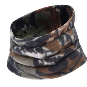 Winter Thermal Fleece Neck Gaiter Outdoor Warmer Hunting Ski Face Cover USA - Picture 1 of 4