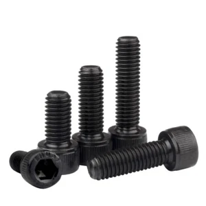 Tornillos de cabeza de enchufe hexagonal Metric M3 M4 M5 M6 de aleación de acero Allen DIN912 - Imagen 1 de 4