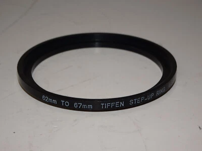 62mm TO 67mm TIFFEN STEP-UP RING USA * - Image 1 of 3
