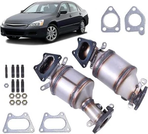 674-850 674-849 Front & Rear Catalytic Converter with Bolts Gasket fit for Acura - Picture 1 of 7