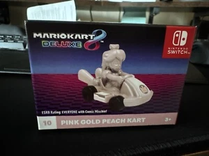 McDonald’s 2024 Nintendo Switch Toy Mario Kart 8 Deluxe Racing - Pink Gold Peach - Picture 1 of 2