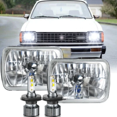 Par de faros LED 7x6 5x7 alto/bajo punto h6054 para camioneta Isuzu I-Mark Foto 1 de 4