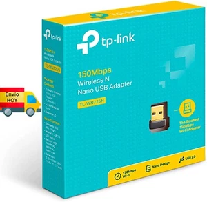 Adaptador WiFi USB Mini N 150 Mbps WINDOWS 7/8/10/11 MACOS X LINUX - Imagen 1 de 3