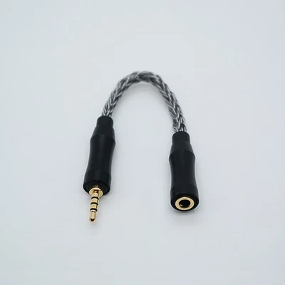 3.5 Stereo Female to 2.5/4.4 Balanced Male Upgrade Audio Cable Adapters - Image 1 of 4