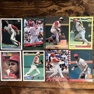 Barry Larkin Reds Lot (8) Cards 90s 1993 UD SP 1998 Donruss Topps Gold Rush - Picture 1 of 5