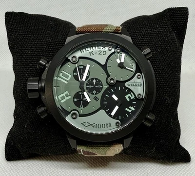 Welder Watch by U-Boat K29-8005 Oversize Chronograph Camouflage - See Descrip*** - image 1 of 4