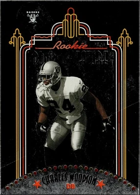 1998 Playoff SSD Momentum Rookies Double Feature #3 Charles Woodson Terry Flair - Image 1 of 2
