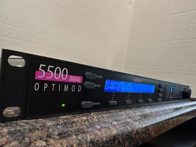 Orban Optimod 5500I  FM Broadcast audio processor - Image 1 of 4