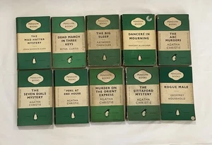 Vintage Green Penguins Mystery & Crime Paperbacks b/t No’s 600 to 700 - Picture 1 of 1
