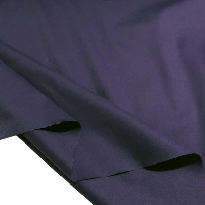 10m aubergin Baumwollstoff Popeline Stoff Kleid Kissen Vorhang Gardine Meterware - Bild 1 von 4