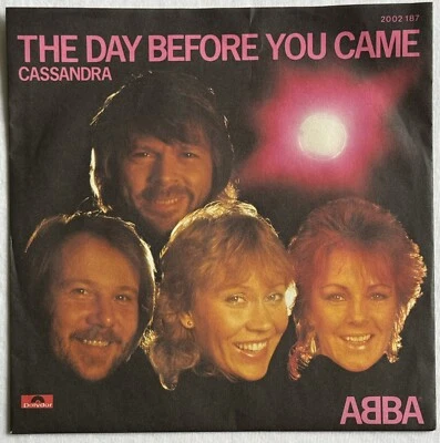 ABBA -The Day Before You Came- Rare 1984 German Issue 7” In Pic. Sleeve (Vinyl) - Image 1 of 4