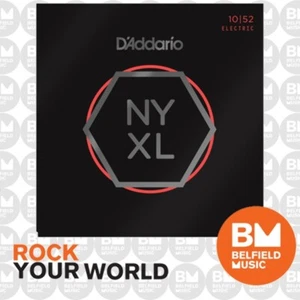 D'Addario NYXL1052 Electric Guitar Strings Nickel 10-52 Light Top / Heavy Bottom - Picture 1 of 5