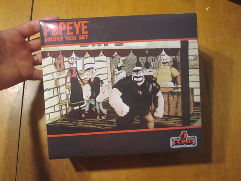 Mezco Popeye Deluxe Boxed Set Figures 5 Points ROUGH HOUSE CAFE BLUTO OLIVE OYL Cover