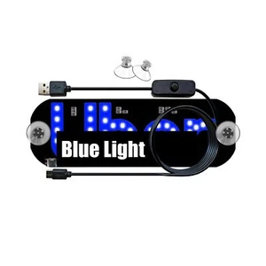 Insegne Luminose Led per Auto, Luce per Auto, Adesivi Paracolpi Parabrezza Taxi, con... - Foto 1 di 7