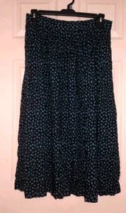 Maggie Lawrence Collection Black 18/20 💯% Rayon Skirt - Picture 1 of 4