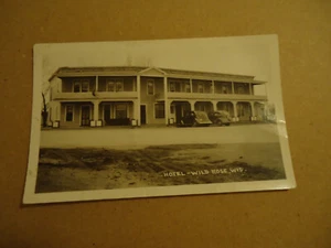 Hotel WILD ROSE WIS RPPC Not posted - Picture 1 of 2