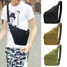 Men Personal Flex Bag Anti-theft Crossbody Chest Bag for Travel Sport Sling Bag