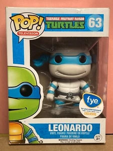 Funko POP Teenage Mutant Ninja Turtles 63 FYE Exclusivo Leonardo Caja Dañada - Imagen 1 de 16
