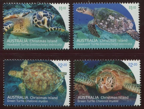 TURTLES 2021 - MNH SET OF FOUR (G100) Cover