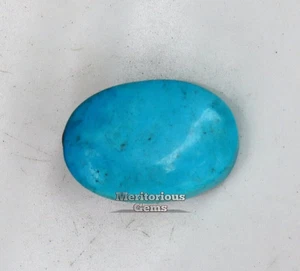 Oval Shape Turquoise Loose Gems 15.30 CT Certified December Birthstone - Bild 1 von 4