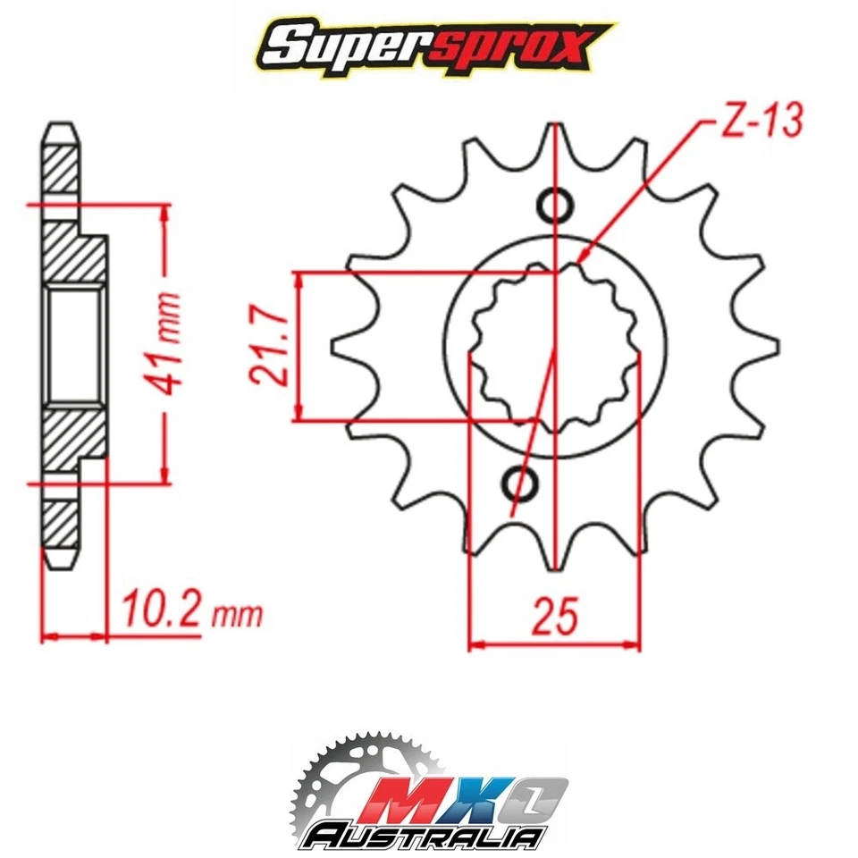 Piñón delantero Supersprox 15T para Aprilia 650 PEGASO FACTORY 2007-2009 >520 Foto 1 de 1