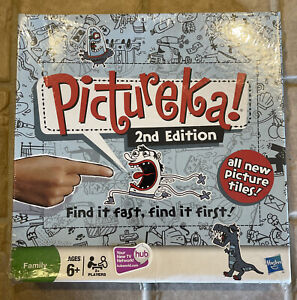 Pictureka 2nd Edition Hasbro Family Game Ages 6+ New Some Box Wear See Pics