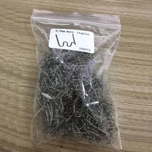 500Pcs 0.8mm Welding Plastic Wave Hot Staples Stapler For Car Bumper Repair - Picture 1 of 9