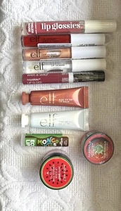 10 pc, Lip Balm/Gloss/Scrub Bundle, Bath & Body Works, EcoLips, Body Shop & more - Picture 1 of 2