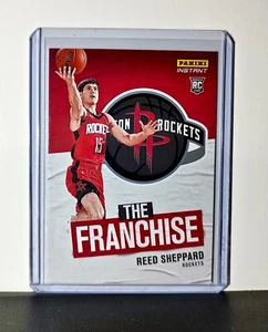 Reed Sheppard 2024-25 Panini The Franchise NBA #17 Rookie Card Rockets 1/234 - Picture 1 of 2