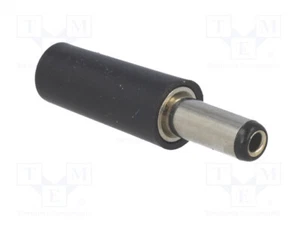 Conector hueco enchufe coaxial 2,5 mm interior Ø 2,5 mm exterior Ø 5,5 mm 2 polos CC - Imagen 1 de 2