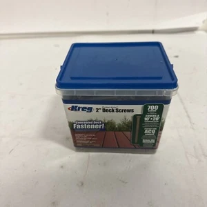 Kreg Deck Screws Protec-Kote 2" Inch 700 Count SDK-C2W-700 - Picture 1 of 3
