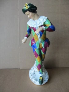 ROYAL DOULTON, Figurine HARLEQUIN ,HN 2737,Douglas Tootle /Eric Griffiths ,S/D - Picture 1 of 11