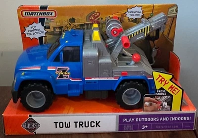 Camión de remolque Matchbox 2008 plástico interior exterior juego nuevo 2008 camión brazo de remolque Foto 1 de 2