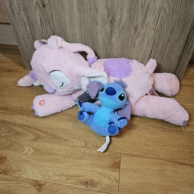Lilo And stitch Angel Plush Soft Toy Light Up Primark Bundle Teddy Bear  - Image 1 of 4