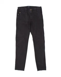 ARMANI Womens Orchid Skinny Jeans W26 L27 Black Cotton AX09 - Picture 1 of 3