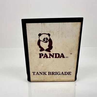 Atari 2600 Tank Brigade Game Cartridge - Panda Inc. 1983 Vintage Retro - Image 1 of 4