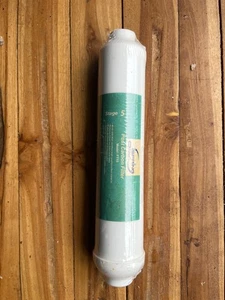 iSpring Inline Post Carbon Water Filter Replacement Cartridge 1/4" Quick Connect - Picture 1 of 3