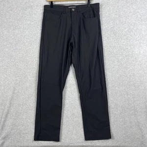 Hudson & Barrow Performance Tech Pants Mens Size 34 Golf Office Minimalist - Picture 1 of 9