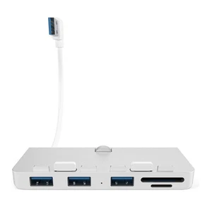 USB 3.0 HUB Splitter Card Reader Multiport With SD TF Ports For Macbook - Afbeelding 1 van 12