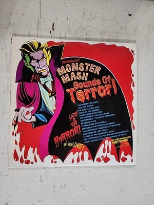 Monster Mash звуки ужаса редкая Хэллоуин 1974 LP запись странный  - Изображение 1 из 4