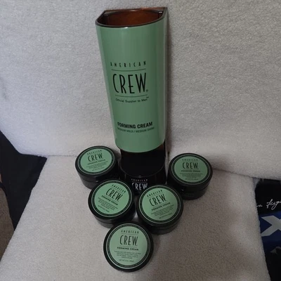 American Crew Forming Cream lot 5/ 3 oz+ dispenser - Image 1 of 2