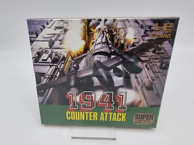1941 Counter Attack HuCard PC Engine PCE Works Nuevo/New - Image 1 of 4