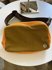 Lululemon Anywhere Bag-RARE TRI COLOR: Gold Spice & Clementine/BlkEUC•#136300052