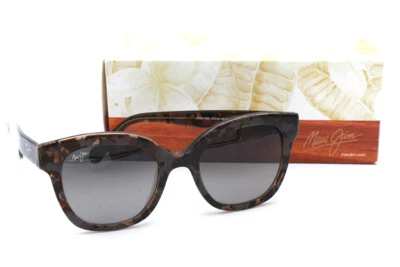 Gafas de sol grises polarizadas grises neutras Maui Jim Honey Girl GS751-27A Foto 1 de 4