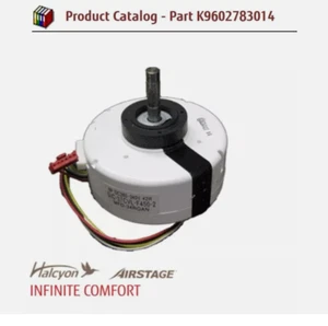 Fujitsu K9602783014 MOTOR DC BRUSHLESS WHITE MFD-34ROAN 42W DC280-340V 8P - Picture 1 of 1