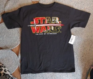 Star Wars Rise Of Skywalker Youth T-shirt. NWT. Black. Size 7.  - Picture 1 of 2