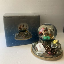 Ariel's Treasure Trove Under The Sea Musical Snow Globe Disney Little Mermaid