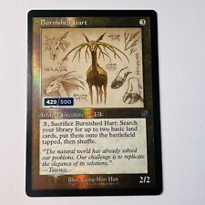Magic The Gathering Mtg Foil Burnished Hart Schematic Serialized 429/500