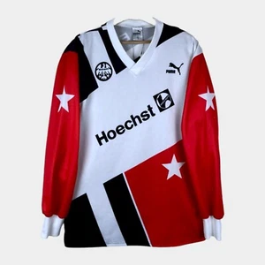 Eintracht Frankfurt Camiseta Fútbol Casa 1991 - 1992 Puma Rojo Adulto XL - Imagen 1 de 5