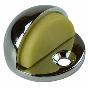 Tope de puerta domo de latón macizo 1-1/8" cromo pulido nogal PBH3004-CH - Imagen 1 de 1